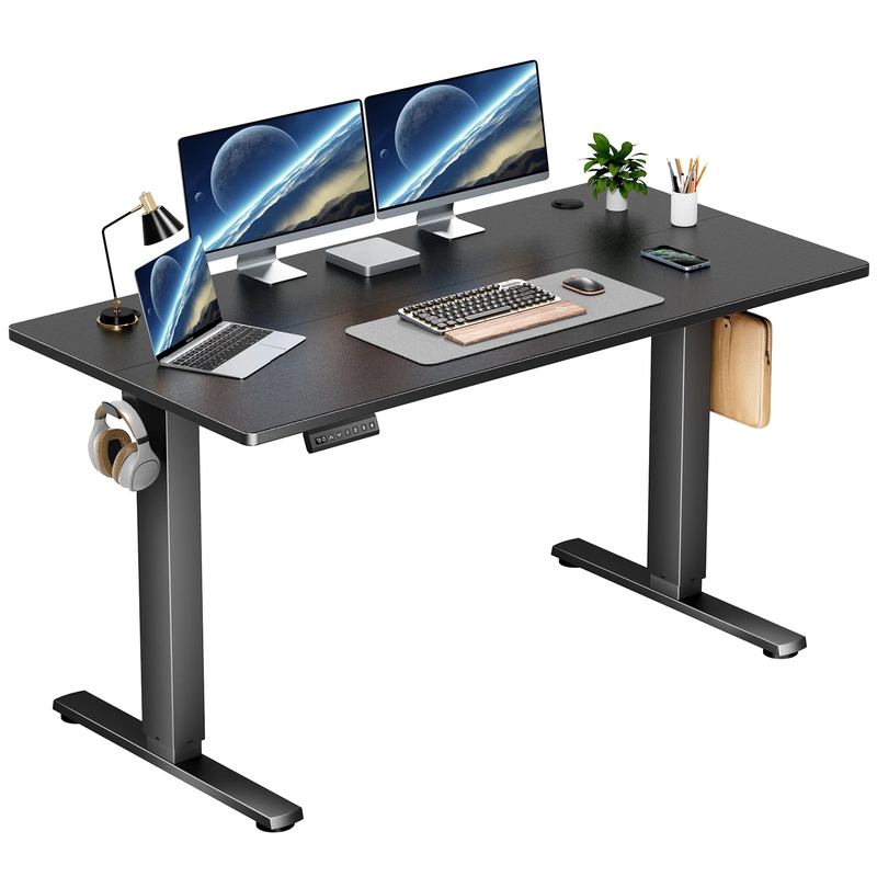 Electric Standing Desk, Height Adjustable Desk, Ergonomic Stand up Desk with Memory Preset