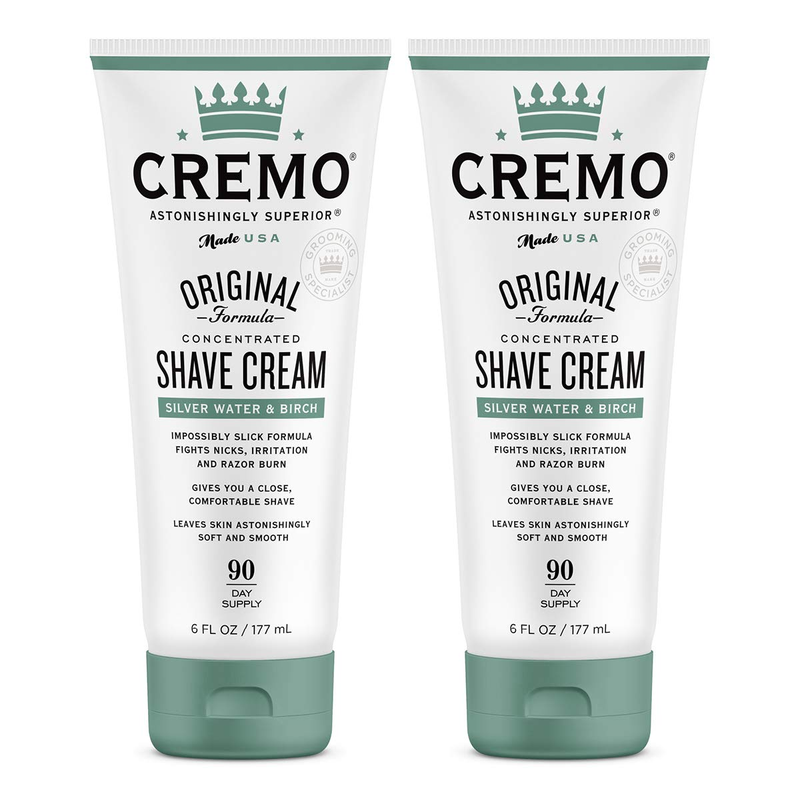 Cremo Barber Grade Cooling Shave Cream, Astonishingly Superior Ultra-Slick Shaving Cream