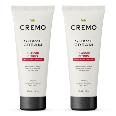 Cremo Barber Grade Cooling Shave Cream, Astonishingly Superior Ultra-Slick Shaving Cream