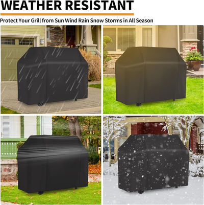 Waterproof BBQ Grill Cover, Fade Resistant 