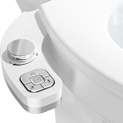 Dual Nozzle Bidet Attachment for Toilet - Adjustable