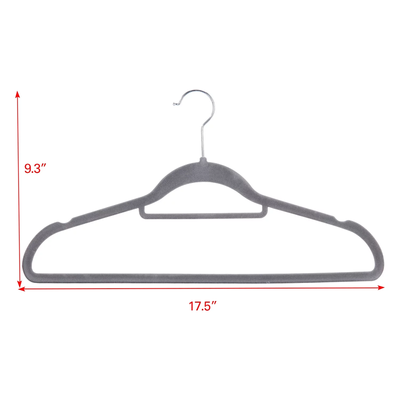 50 Pack Premium Velvet Hangers, Non-Slip and Durable 