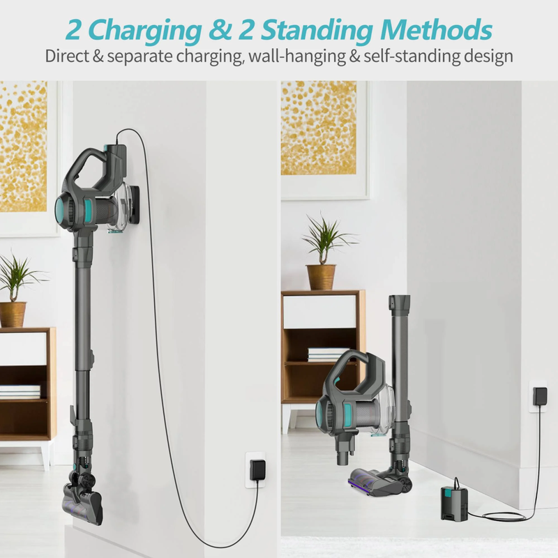 Lightweight Cordless Stick Vacuum Cleaner with Powerful Suction