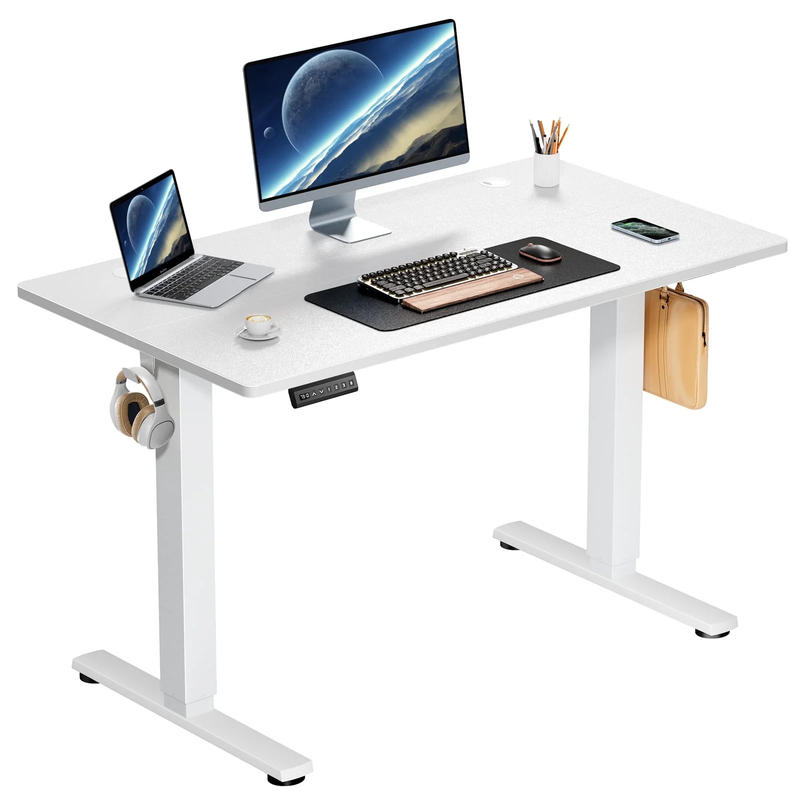 Electric Standing Desk, Height Adjustable Desk, Ergonomic Stand up Desk with Memory Preset