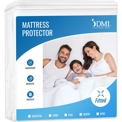 Waterproof Mattress Protector and Mattress Cover, Fitted or Zippered