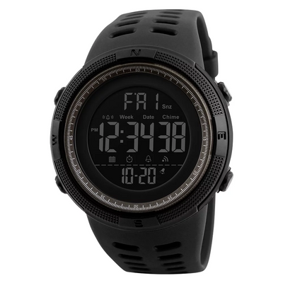 Men's Waterproof Digital Sport Watch, Alarm, Back Light, Classic Big Face