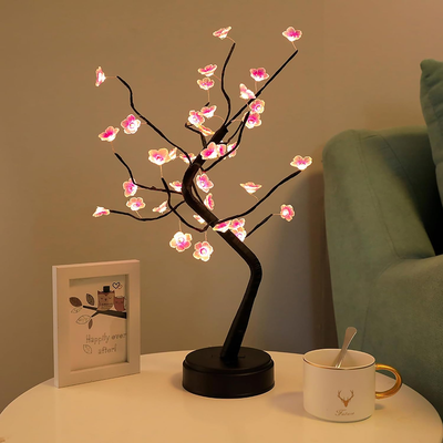 20" 108 LED Tabletop Bonsai Tree Light - Battery/USB Operated