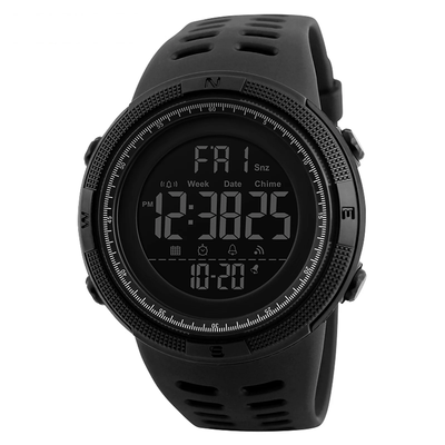 Men's Waterproof Digital Sport Watch, Alarm, Back Light, Classic Big Face