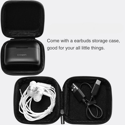 Bluetooth Earbuds - Wireless Noise Cancelling Headphone IPX5 Waterproof Built in Mic with Charging Case