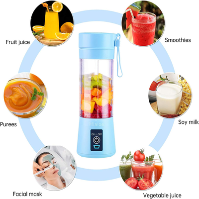 Rechargeable Portable 6 Blade 3D Juicer Cup, Juice Blender