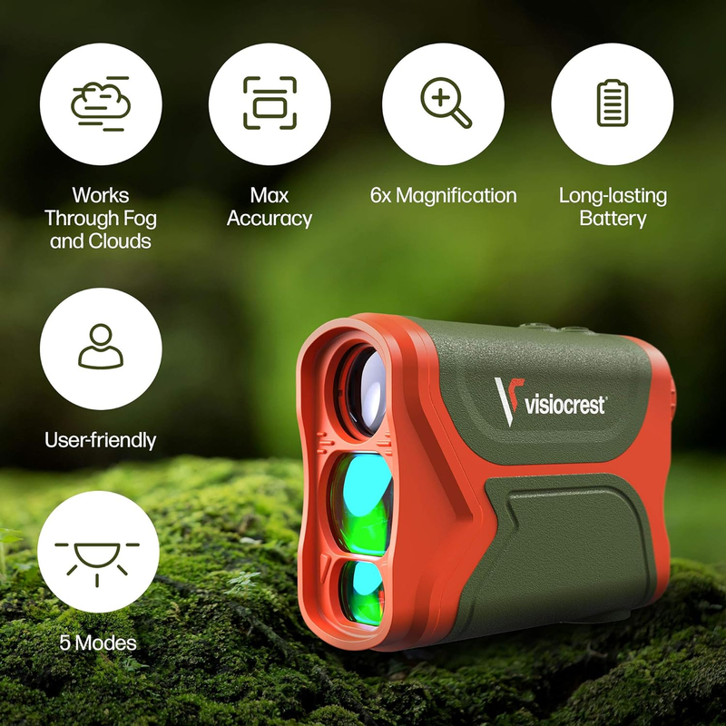 High Precision ﻿﻿Laser Range Finder for Golf, Hunting and Archery - 3000FT Distance Measuring Rangefinder 