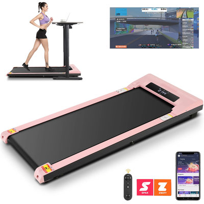 Walking Pad Treadmill with Smart App Remote Control 2.5HP with LED Display