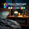 Digital Sunrise Alarm Clock - 9 Color Night Light