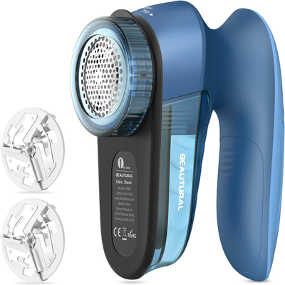 Miri - Fabric Shaver and Lint Remove with 2-Speeds and 2 Replaceable Stainless Steel Blades