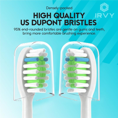 10 Pack Replacement Brush Heads Compatible with Philips Sonicare Electric Toothbrushes