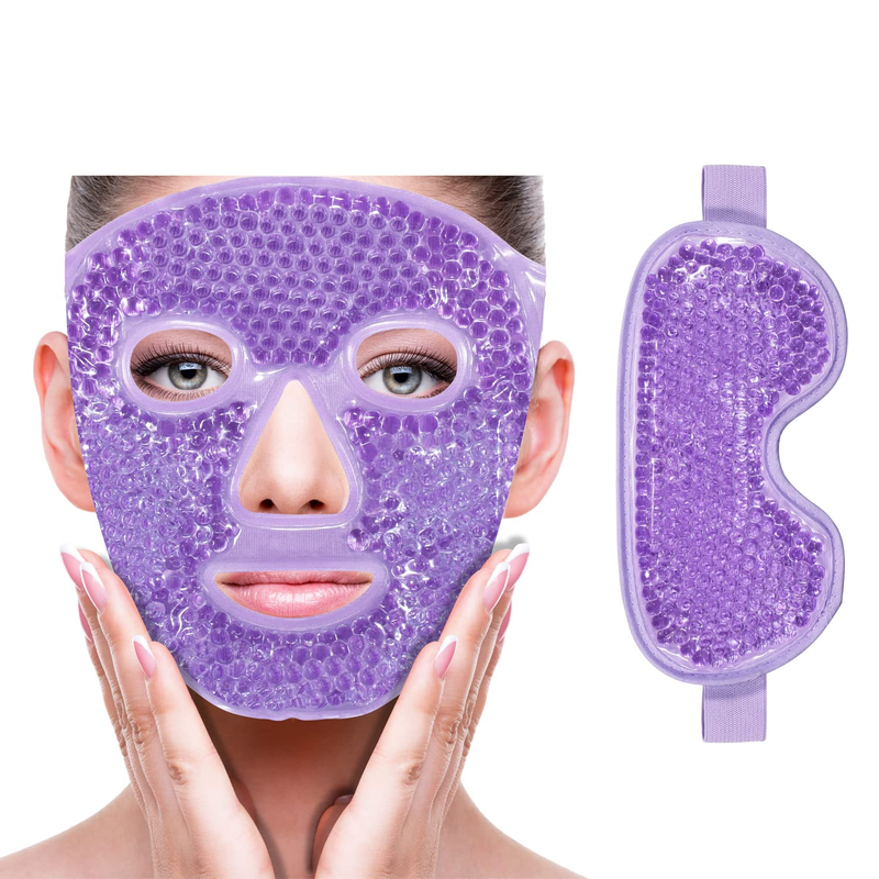 Jozie Check  Check -Ice Face Eye Mask