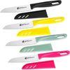 Jozie Check - 8 pieces Paring Knives (4PCS Peeling Knives and 4PCS Knife Sheath)