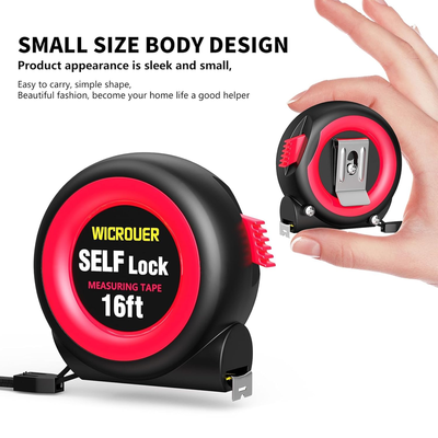 16 FT Self-Locking Tape Measure, Steel Made Retractable