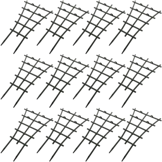 12 Pcs Garden Mini Climbing Trellis for Potted Climbing Plants Vines
