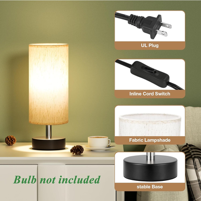 Small Table Lamp for Bedroom - Bedside Lamps