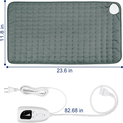 Electric Heating Pad with Auto Shut Off, Machine Washable