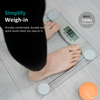 Digital Bathroom Scale for Body Weight, Precision Weighing Scale for Weight Loss, High Accuracy Measurements