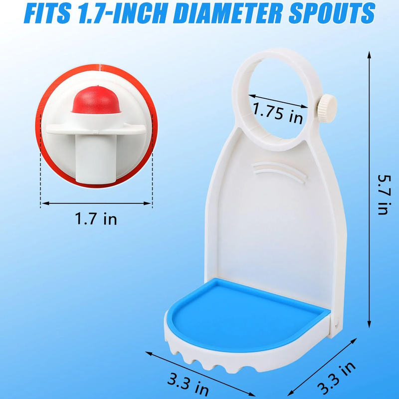 Laundry Detergent Cup Holder & Drip Tray (Pack of 2)