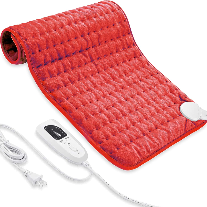 Electric Heating Pad with Auto Shut Off, Machine Washable