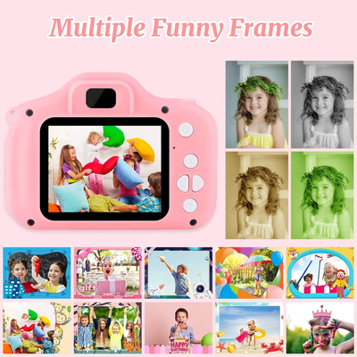 Kids1080P HD 20MP Digital Camera with 32GB SD Card