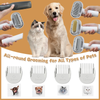 Low Noise Pet Grooming Kit, 2L Large Capacity 7 In 1 Grooming Vacuum