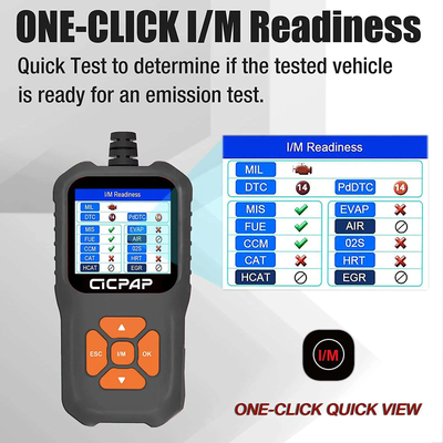 OBD2 Scanner Code Reader, Engine Fault Car Diagnostic Tool for Quick Error Code Detection