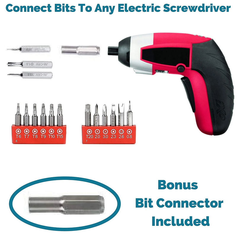 62in1 Multi-Bit Precision Screwdriver Set Magnetic iPhone and Computer Repair Tool Kit