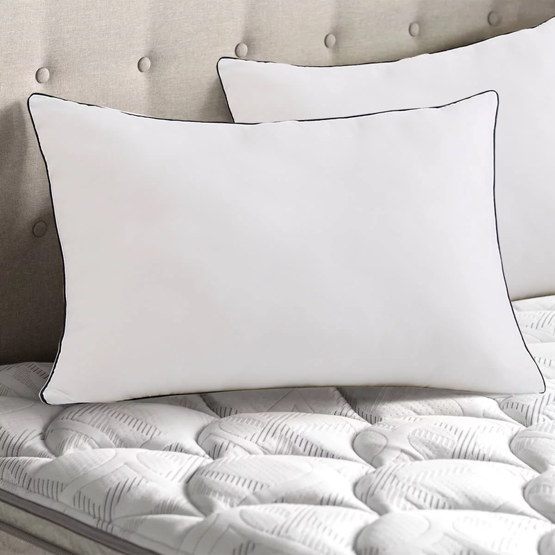 Set of 2 Bed Pillows, Soft Fluffy Down Alternative