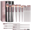 18 Piece Makeup Brush Set with Case