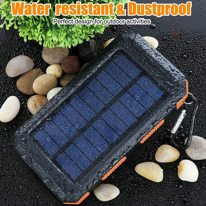 20000Mah Fast Charging Portable Solar Phone Battery