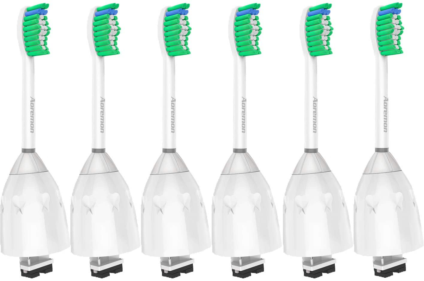 Replacement Toothbrush Heads for Philips Sonicare E-Series HX7022/66 Essence, Xtreme, Elite, Advance, and CleanCare Electric Toothbrush