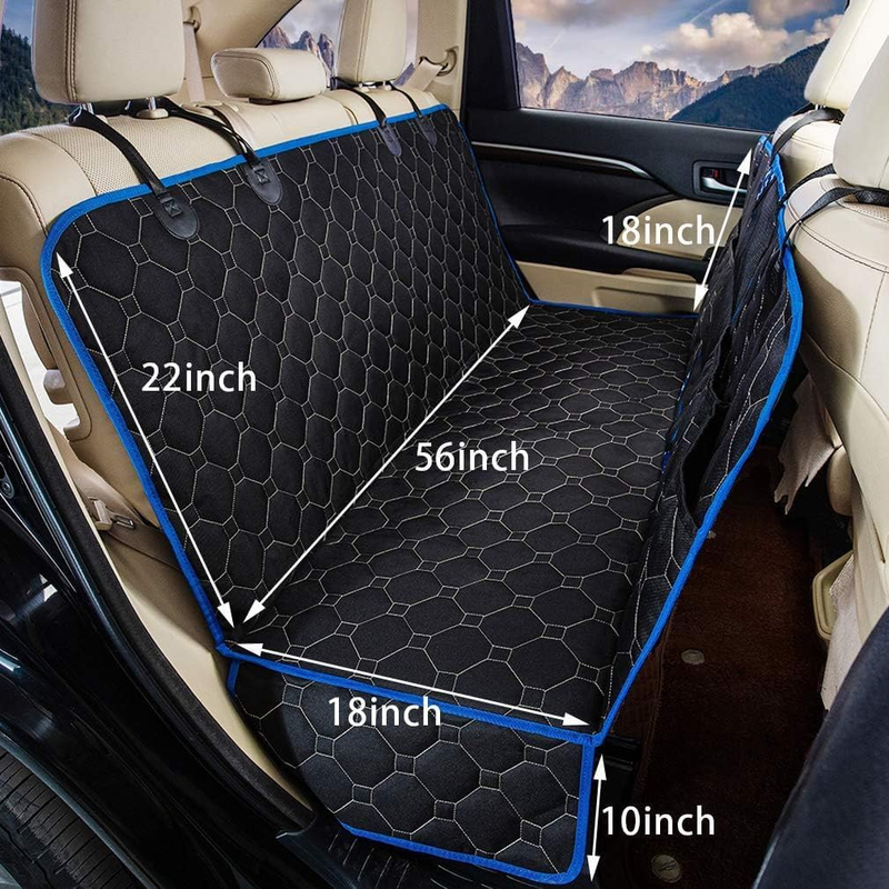 Back Seat Cover Protector, Non-Slip Bottom