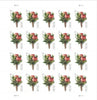 USPS Celebration Boutonniere 2017 Forever Stamps - Sheet of 20 Postage Stamps