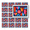 USPS LOVE 2021 Forever Stamps - Sheet of 20 Postage Stamps