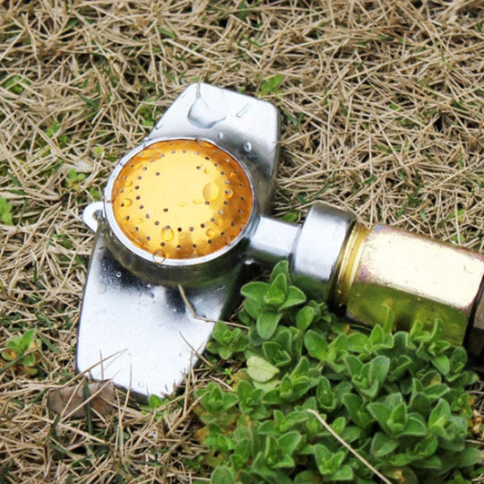 Metal Spot Sprinkler - 360 Degree Circle Pattern Garden Sprinkler for Lawn Watering