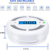  2-Pack Carbon Monoxide Detectors with LED Display, Battery Powered CO Alarm