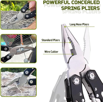 14 in 1 Multitool Pliers Gives One Whistle 