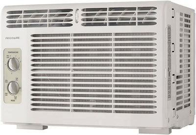 Frigidaire Window-Mounted Room Air Conditioner, 5,000 BTU with Temperature Control and Easy-to-Clean Washable Filter