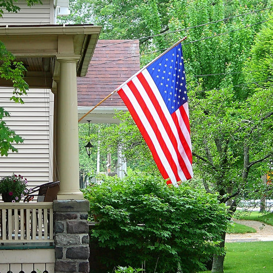 American Flag - Heavy Duty Outdoor US Flag - Durable and Weather Resistant Patriotic Banner