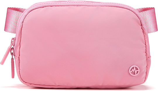 Belt Bag with Adjustable Strap and 2 Way Zipper