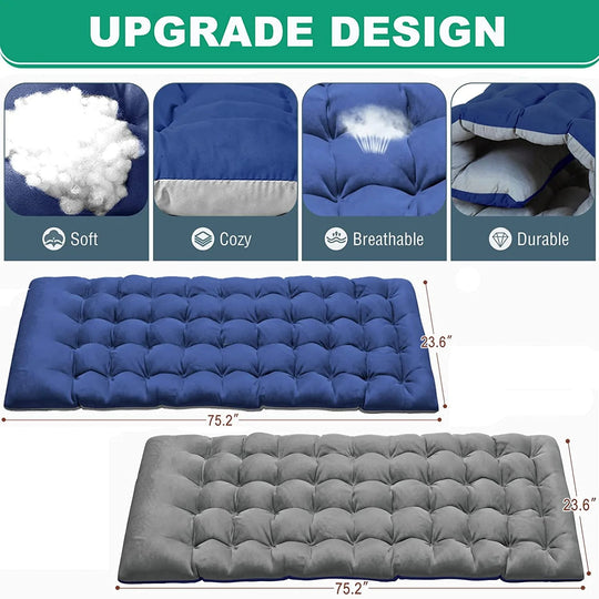 5 Position Folding Lounge Chair - Adjustable, Multi-Use Reclining Chair