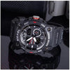 Men's Waterproof Sports Wrist Watch with Date & Multi Function LED Alarm Stopwatch