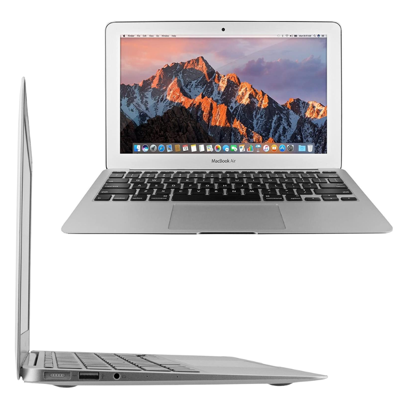 Apple MacBook Air 11.6-Inch Laptop (1.6 GHz Intel Core i5, 128 GB Hard Drive, Integrated Intel HD Graphics 6000, Mac OS X 10.10 Yosemite MJVM2LL/A) (Renewed)