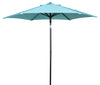 7.5 Foot Push-Up Round Market Umbrella