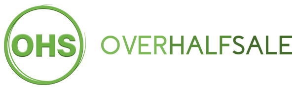 The picture overhalfsale.com shows when its homepage is shared